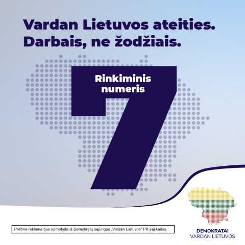 Demokratų rinkiminis numeris