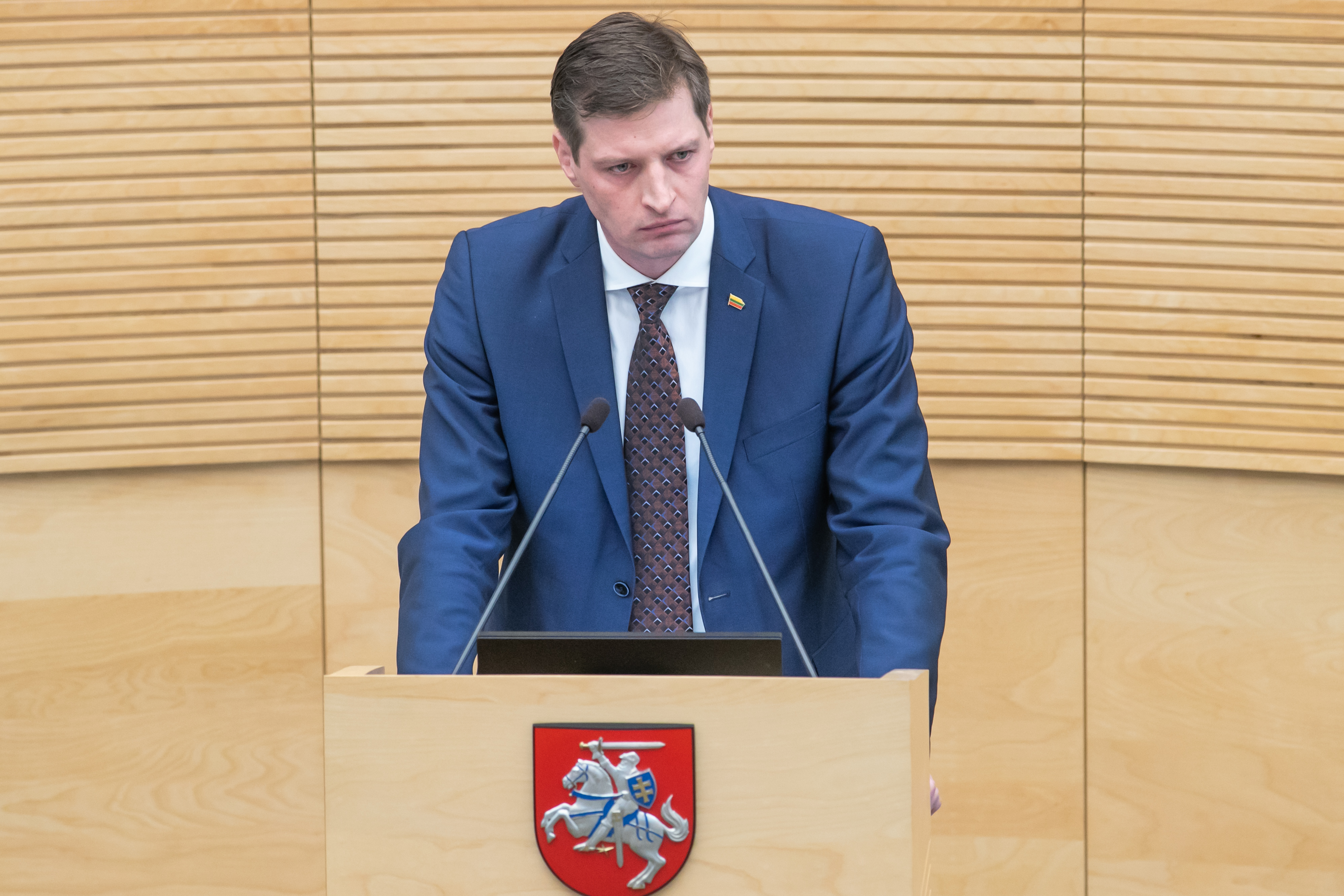 Parlamentarai Kęstutis Mažeika ir Tomas Tomilinas rengia spaudos konferenciją – aptars ekstremalią situaciją dėl biokuro ir konfliktus aplinkosaugoje