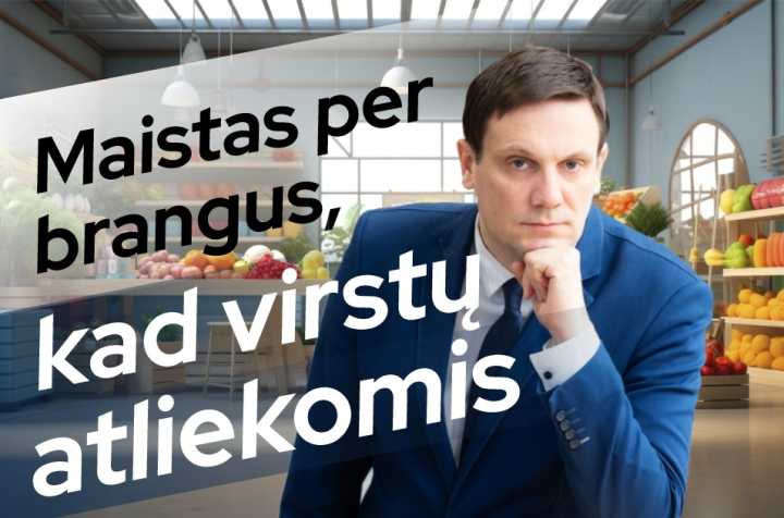 T. Tomilinas kviečia pasirašyti peticiją dėl maisto švaistymą mažinančių įstatymų priėmimo