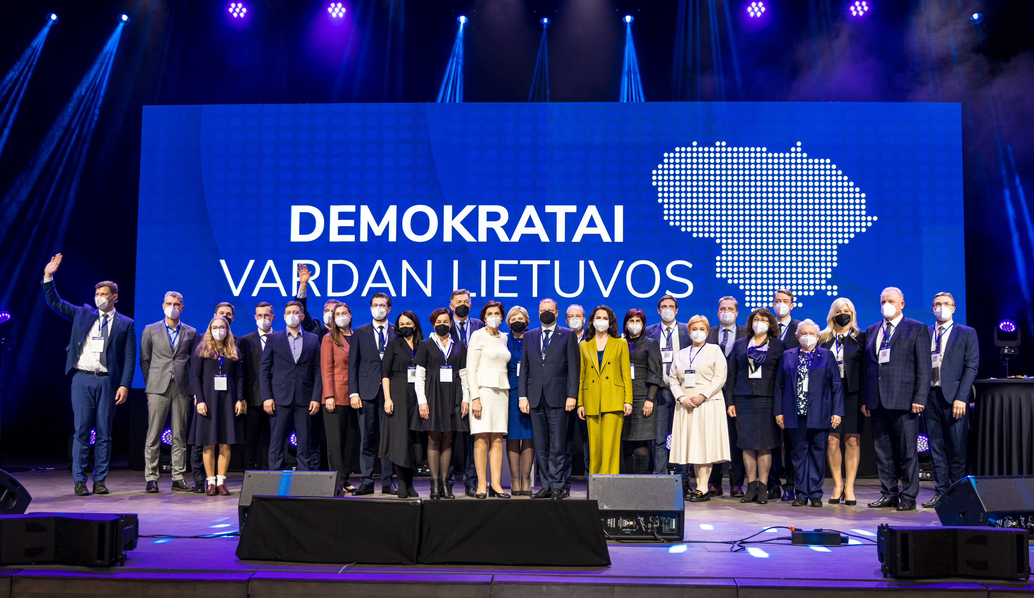 Oficialiai įregistruota Demokratų sąjunga „Vardan Lietuvos“