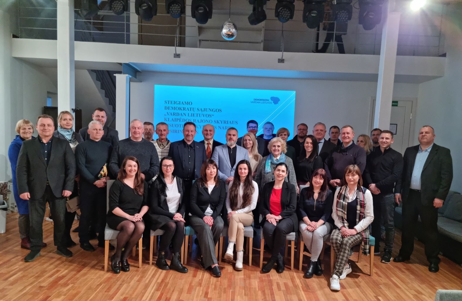 Įsteigtas Demokratų sąjungos „Vardan Lietuvos“ Klaipėdos rajono skyriaus