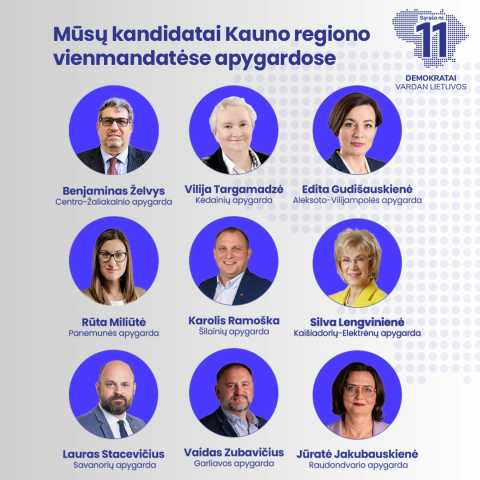 Seimo rinkimuose prieš Gabrielių Landsbergį stos demokratų „Vardan Lietuvos“ kandidatas, operos solistas Benjaminas Želvys