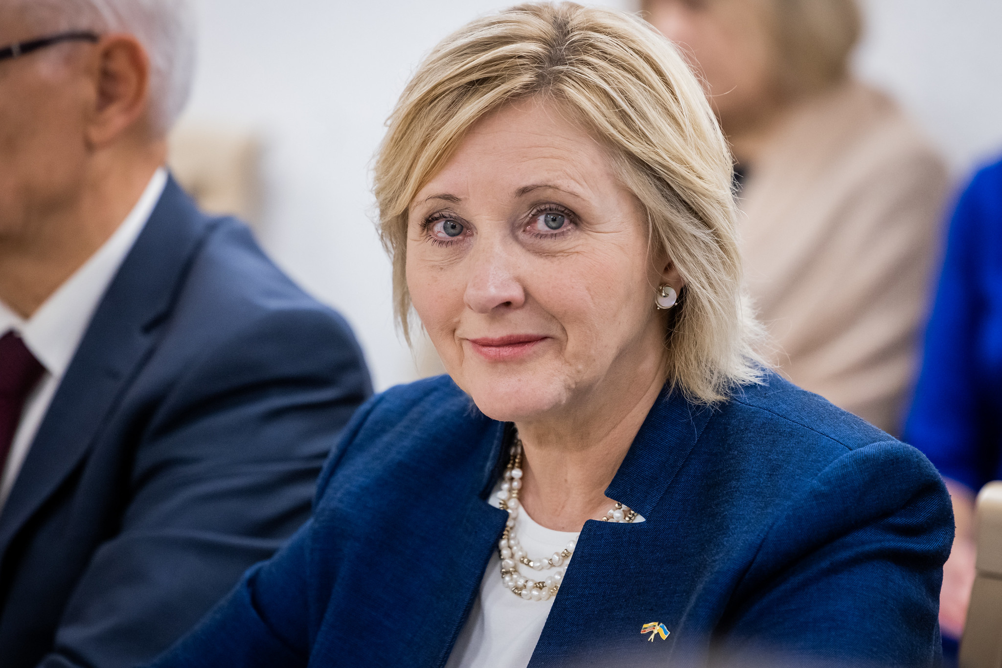 Parlamentarė Laima Mogenienė rengia spaudos konferenciją – aptars smulkaus ir vidutinio verslo iššūkius bei problemas, tarėjo instituto įkūrimo būtinybę